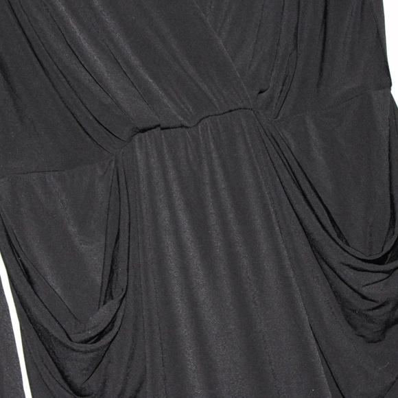 BCBGeneration Black Long Sleeve Dress with pockets - Picture 2 of 5